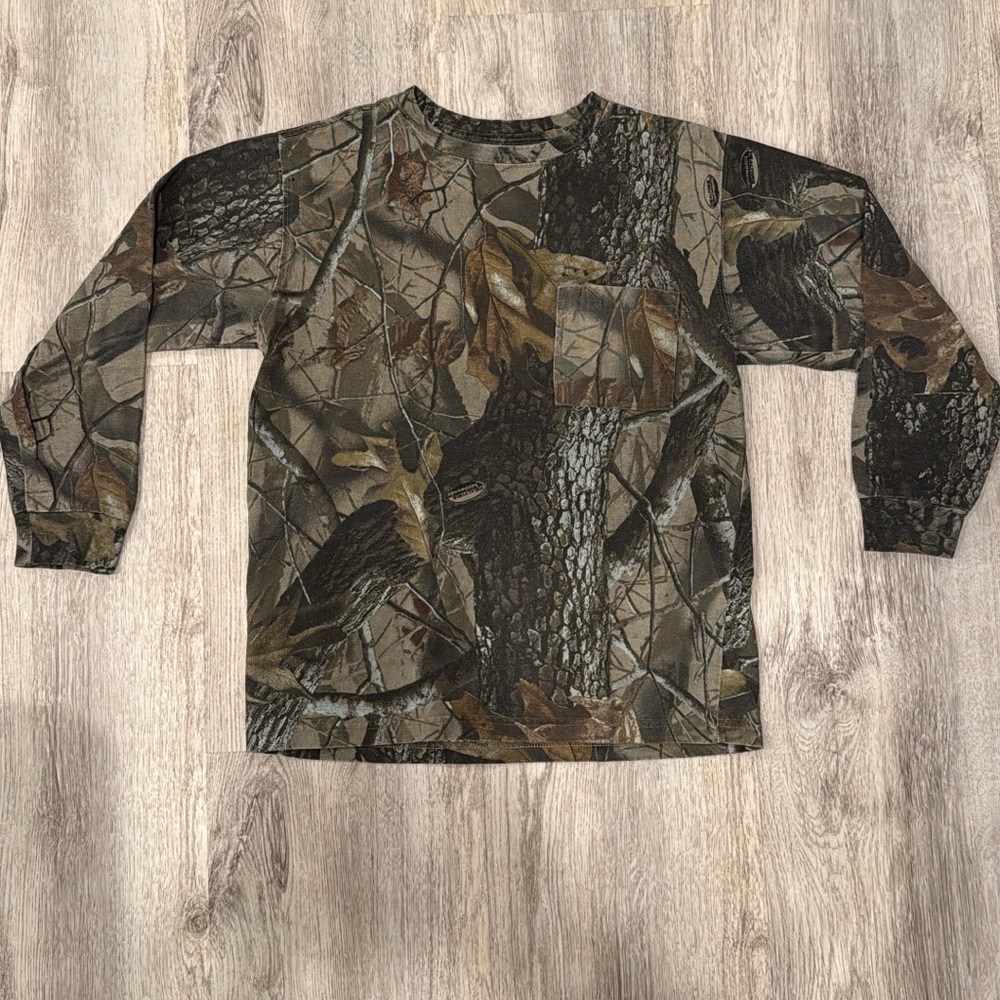 Camouflage Long Sleeve Shirt